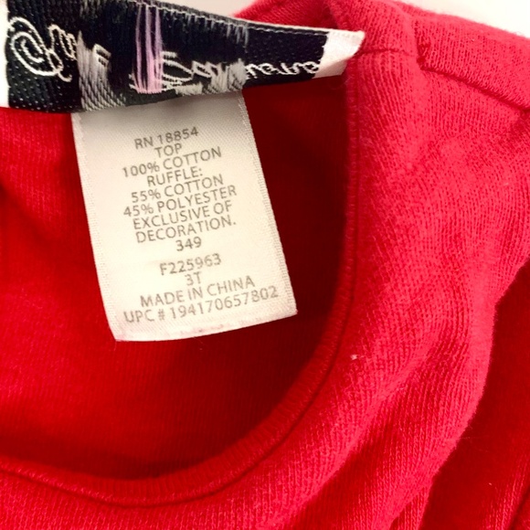 Christmas party festive doggy red white green gingham bow ruffled shirt dresses - Picture 5 of 12